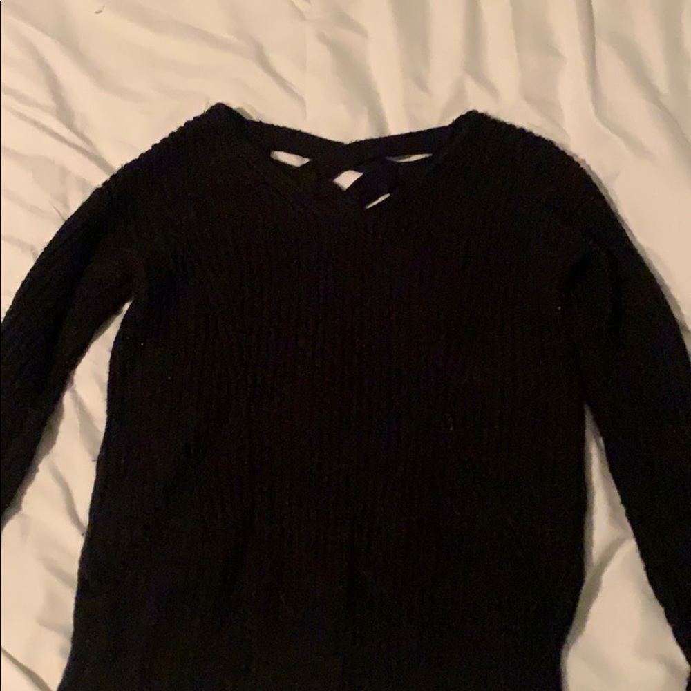 Black sweater